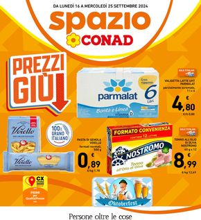 Offerte di Iper e super a Galatina | Prezzi giu in Spazio Conad | 16/9/2024 - 25/9/2024