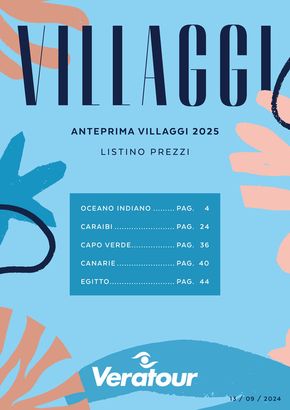 Offerte di Viaggi a Fiumicino | Anteprima villaggi 2025 in Veratour | 16/9/2024 - 31/1/2025