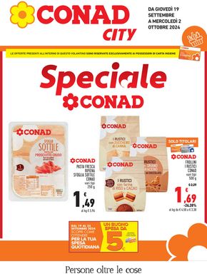 Volantino Conad City a Rio nell'Elba | Speciale Conad | 19/9/2024 - 2/10/2024