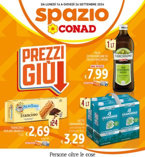 Volantino Spazio Conad a Catania | Prezzi giù | 16/9/2024 - 26/9/2024