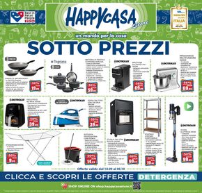 Volantino Happy Casa Store a Cantù | Sottoprezzi | 18/9/2024 - 6/10/2024