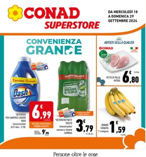 Volantino Conad Superstore a Capodrise | Convenienza grande | 18/9/2024 - 29/9/2024