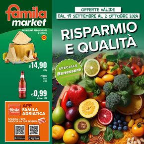 Volantino Famila Market a Gatteo | Risparmio e qualita | 19/9/2024 - 2/10/2024