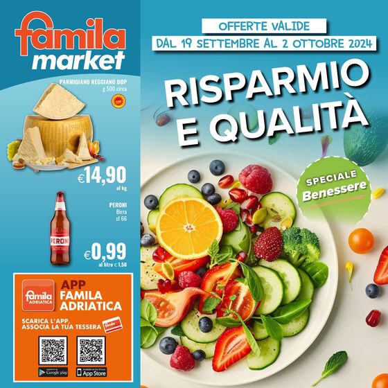 Volantino Famila Market a Macerone Di Cesena | Risparmio e qualita | 19/9/2024 - 2/10/2024