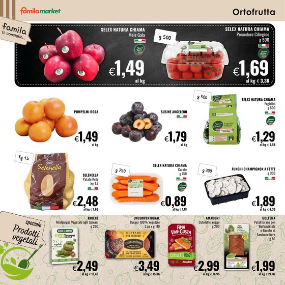 Volantino Famila Market a Gatteo | Risparmio e qualita | 19/9/2024 - 2/10/2024