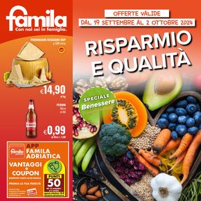 Volantino Famila | Risparmio e qualita | 19/9/2024 - 2/10/2024