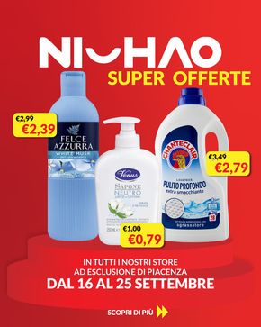 Offerte di Back to school a Porto Mantovano | Super offerte in Ni Hao Market | 16/9/2024 - 25/9/2024