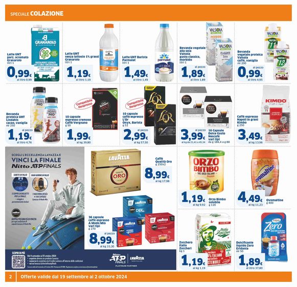 Volantino Sigma | Offerte che fruttano bene! + Speciale colazione , Superstore | 19/9/2024 - 2/10/2024