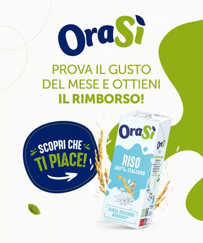 Volantino OraSì a Laino | Scopri che ti piace | 1/10/2024 - 17/10/2024