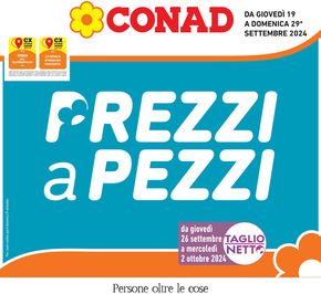 Offerte di Iper e super a Comacchio | Prezzi a pezzi in Conad | 19/9/2024 - 29/9/2024