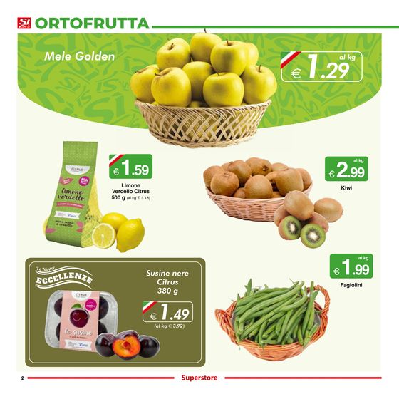 Volantino Si con te superstore a Ostra | 1+1 Gratis | 19/9/2024 - 2/10/2024