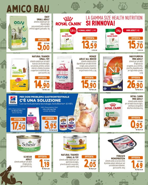 Volantino Pet Store Conad a Monselice | Nuova apertura | 12/9/2024 - 16/10/2024