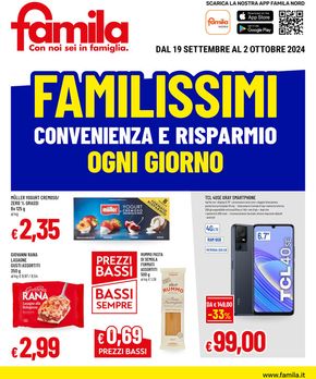 Volantino Famila | Familissimi | 19/9/2024 - 2/10/2024