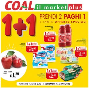 Volantino Coal a Roccasecca | 1 +1 Prendi 2 paghi 1 | 19/9/2024 - 2/10/2024