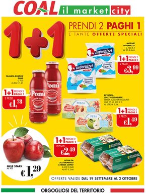 Offerte di Iper e super a Montorio Romano | 1 +1 Prendi 2 paghi 1 in Coal | 19/9/2024 - 2/10/2024