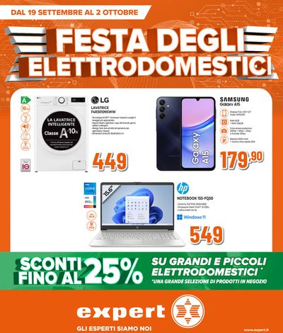 Offerte di Elettronica a Rapolano Terme | Festa degli elettrodomestici in Expert | 19/9/2024 - 2/10/2024