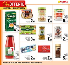 Offerte di Iper e super a Paliano | Piu offerte in Conad | 18/9/2024 - 29/9/2024