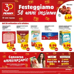 Volantino PENNY a San Giorgio del Sannio | Festeggiamo 30 anni insieme  | 26/9/2024 - 6/10/2024