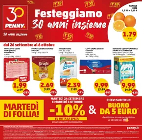 Volantino PENNY a Alviano | Festeggiamo 30 anni insieme  | 26/9/2024 - 6/10/2024