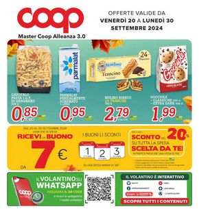 Volantino Superstore Coop a Cirigliano | Dal 20 al 30 Settembre 2024 | 20/9/2024 - 30/9/2024