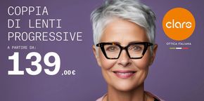 Offerte di Salute e Benessere a Trecastagni | Coppia di lenti progressive a partire da 139€ in Ottica Claro | 18/9/2024 - 18/10/2024