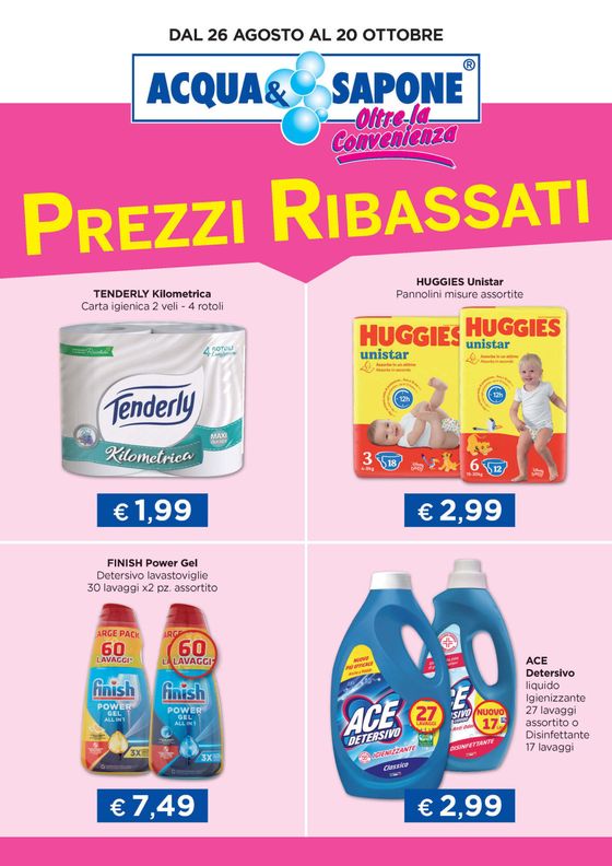 Volantino Acqua & Sapone a Sanluri | Prezzi ribassati | 19/9/2024 - 20/10/2024