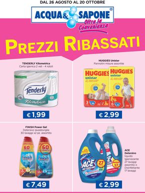 Volantino Acqua & Sapone a Genova | Prezzi ribassati | 19/9/2024 - 20/10/2024