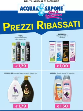 Offerte di Cura casa e corpo a Golfo Aranci | Prezzi ribassati in Acqua & Sapone | 19/9/2024 - 31/12/2024