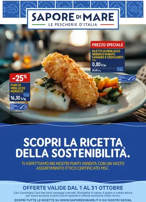 Volantino Sapore di Mare a Front | Scopri la ricetta della sostenibilità | 1/10/2024 - 31/10/2024