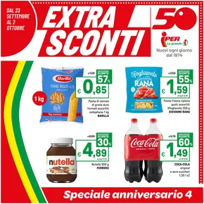 Volantino Iper La grande i a Volongo | Extra sconti | 23/9/2024 - 2/10/2024