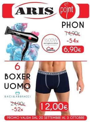 Offerte di Sport e Moda a Lallio | Promo in Aris Point | 20/9/2024 - 3/10/2024