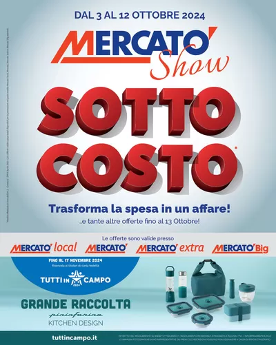 Volantino Mercatò Local a Casalborgone | Sottocosto | 3/10/2024 - 12/10/2024