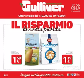 Offerte di Iper e super a Castelnuovo Scrivia | Il risparmio la nostra priorità in Gulliver | 1/10/2024 - 10/10/2024