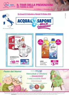 Volantino Acqua & Sapone a Bitonto | Oltre la convenienza | 26/9/2024 - 15/10/2024