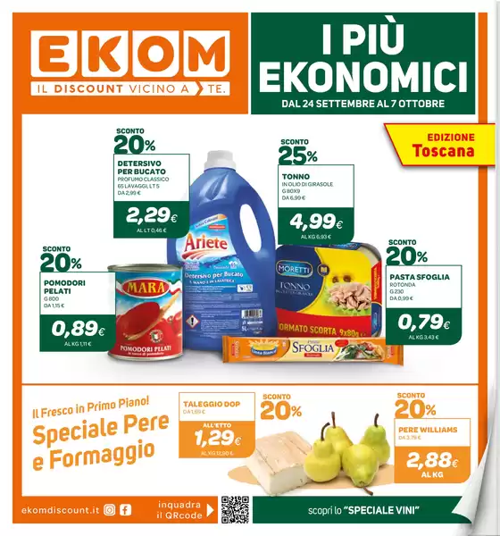 Volantino Ekom | I piu ekonomici | 24/9/2024 - 7/10/2024