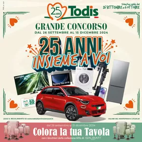 Volantino Todis a Acquaviva delle Fonti | Grande concorso | 26/9/2024 - 6/10/2024