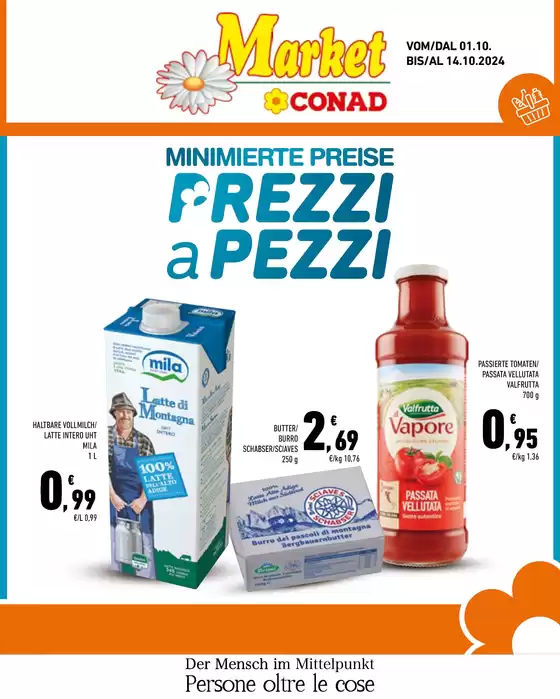 Volantino Conad City a Castelbello Ciardes | Prezzi a pezzi  | 1/10/2024 - 14/10/2024