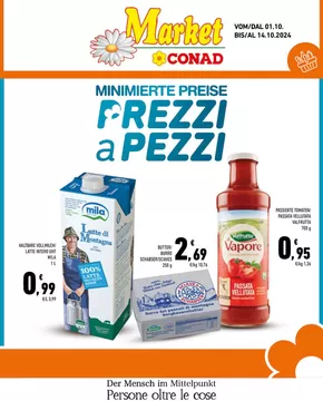 Volantino Conad City a Senales | Prezzi a pezzi  | 1/10/2024 - 14/10/2024