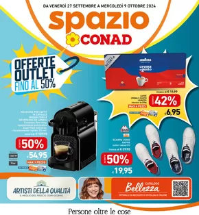 Volantino Spazio Conad a Belpasso | Offerte outlet fino al 50% | 27/9/2024 - 9/10/2024