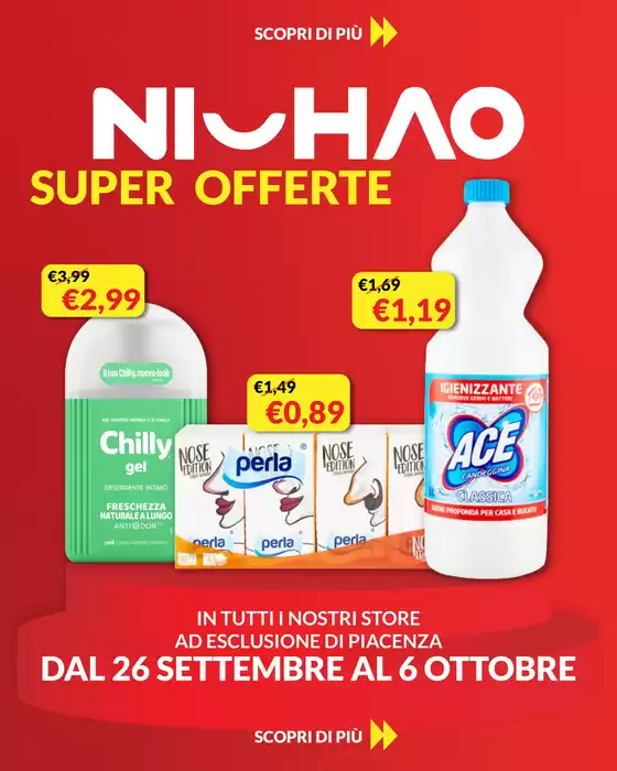 Volantino Ni Hao Market a Gadesco-Pieve Delmona | Super offerte | 26/9/2024 - 6/10/2024