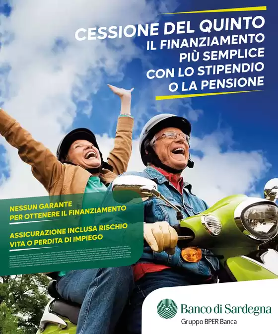 Volantino Banco di Sardegna a Desulo | Cessione del Quinto | 26/9/2024 - 26/10/2024