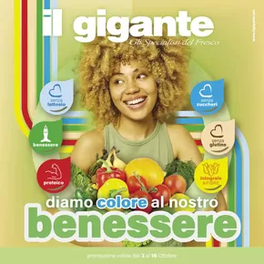 Offerte di Iper e super a San Benedetto Po | Diamo colore al nostro benessere in Il Gigante | 3/10/2024 - 16/10/2024