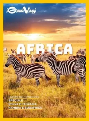 Volantino I Grandi Viaggi a Milano | Africa | 1/11/2024 - 31/10/2025