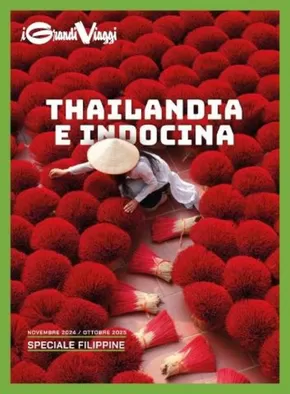 Volantino I Grandi Viaggi a Almè | Thailandia e Indocina | 1/11/2024 - 31/10/2025