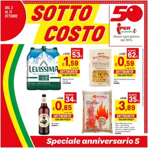 Volantino Iper La grande i a Alzano Scrivia | Sottocosto  | 3/10/2024 - 12/10/2024