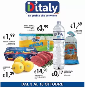 Offerte di Iper e super a Centobuchi | La qualità che conviene in D'Italy | 3/10/2024 - 16/10/2024