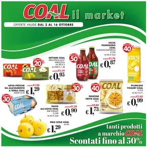 Offerte di Iper e super a Centobuchi | Sconti fino al 50% in Coal | 3/10/2024 - 16/10/2024