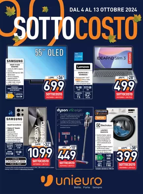 Volantino Unieuro a Lenna | SOTTOCOSTO da Unieuro! | 4/10/2024 - 13/10/2024