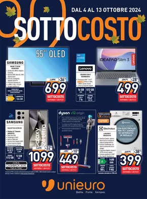 Volantino Unieuro a Antey-Saint-André | SOTTOCOSTO da Unieuro! | 4/10/2024 - 13/10/2024