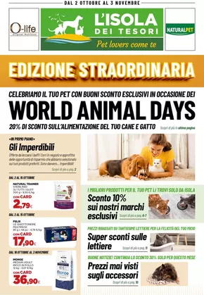 Offerte di Animali a Sassari | Edizione straordinaria in Isola dei Tesori | 2/10/2024 - 3/11/2024